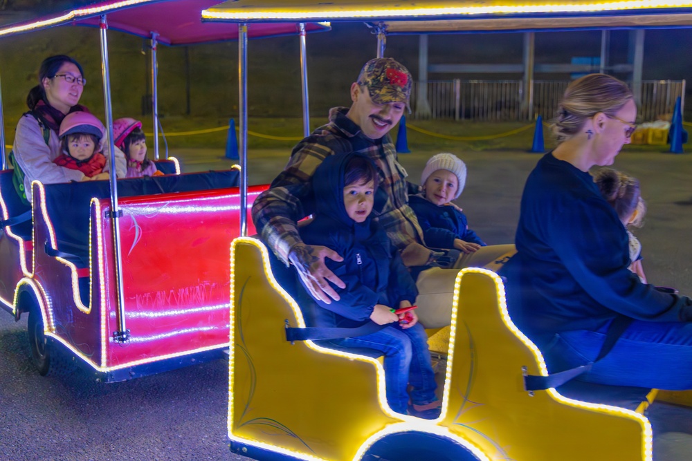 CFAY MWR Tree Lighting Ceremony at Ikego Forest Natural Park