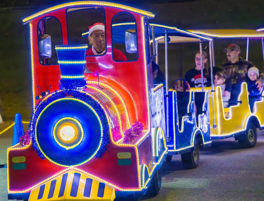 CFAY MWR Tree Lighting Ceremony at Ikego Forest Natural Park