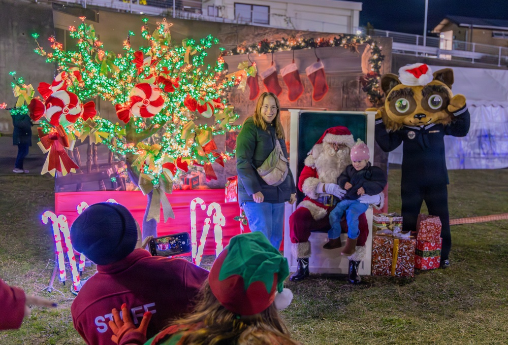 CFAY MWR Tree Lighting Ceremony at Ikego Forest Natural Park