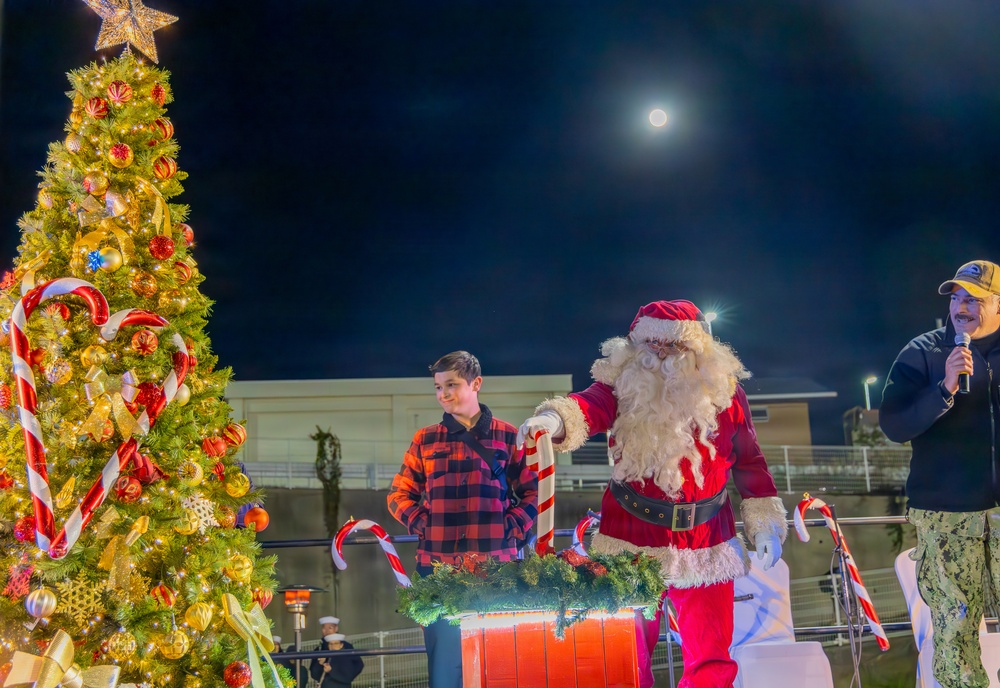 CFAY MWR Tree Lighting Ceremony at Ikego Forest Natural Park