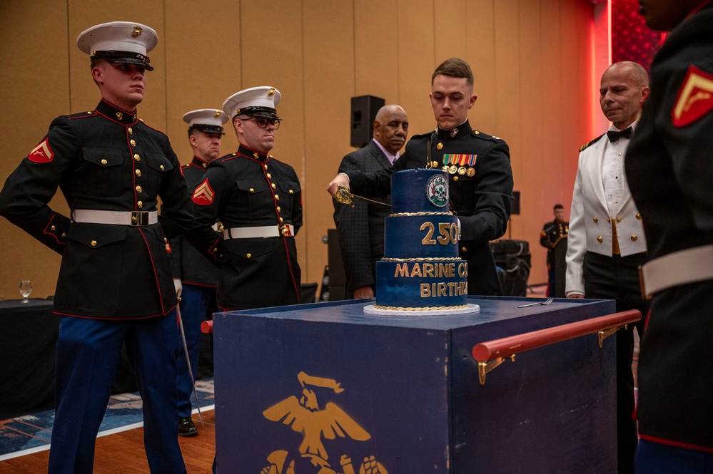 Engineer Company C hosts the Marine Corps 250th Birthday Ball