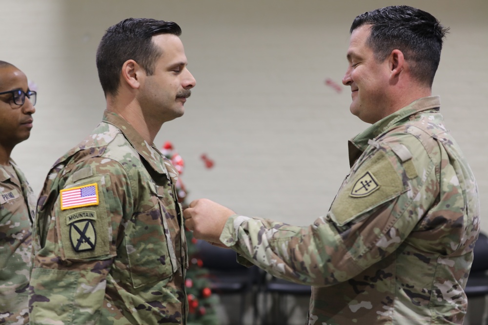 Double Impact: 311th ESC Celebrates Senior NCO Promotions