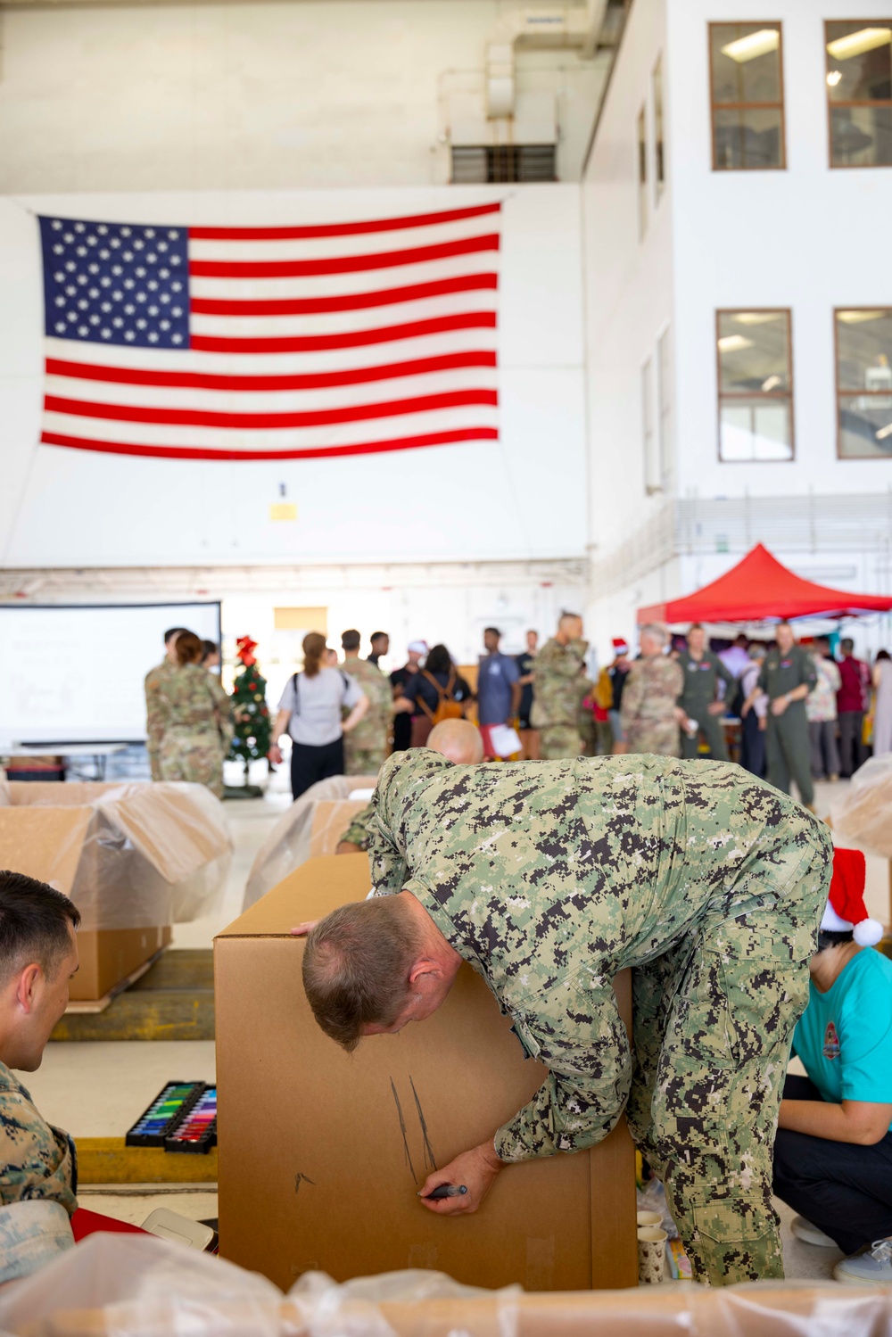 CJTF-M attends Operation Christmas Drop 2025 Box Build
