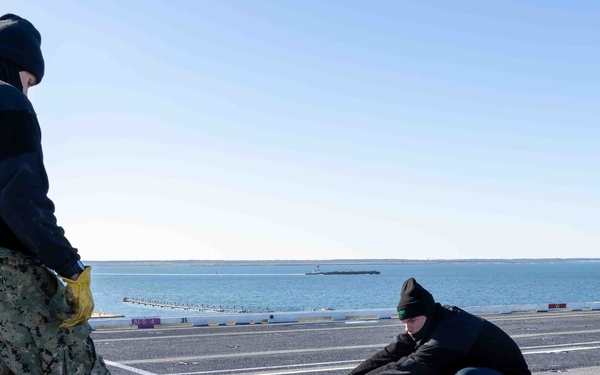 Daily Operations Aboard USS George H.W. Bush (CVN 77)