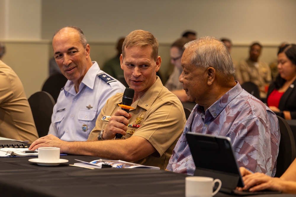 CNMI, DoW leaders convene Stakeholders Meeting in Saipan, public meeting in Tinian