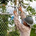 NMCB 133 Builds New Security Fence and Access Road