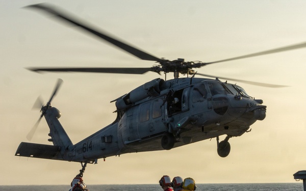 USS Milius (DDG 69) Departs Busan