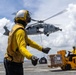 USS San Antonio Conducts a Replenishment-At-Sea