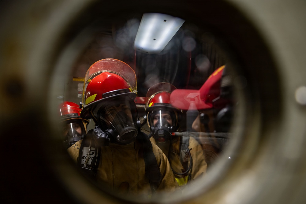 USS San Antonio Conducts General Quarters