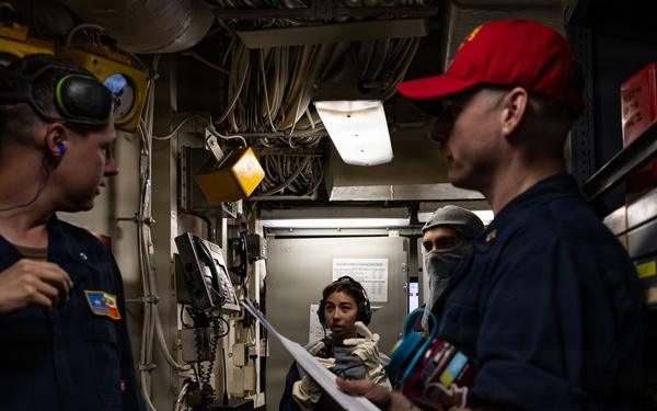 USS San Antonio Conducts General Quarters