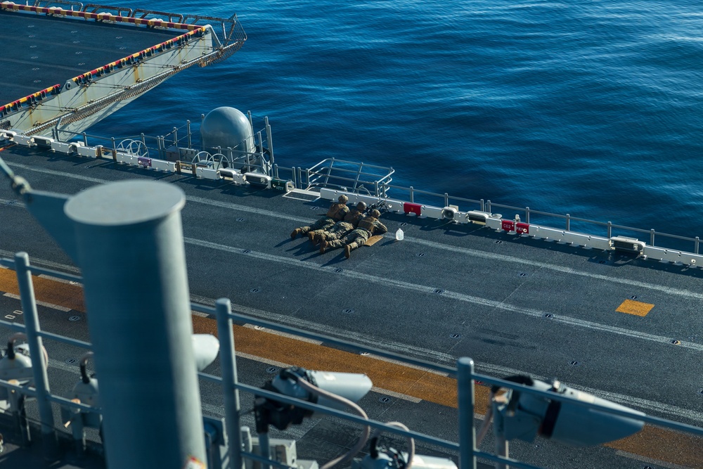 11th MEU Marines, Sailors Conduct Simulated Strait Transit