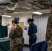 Marines and Sailors Hold Mass Aboard USS San Antonio