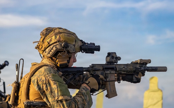 Marines conduct live-fire aboard USS San Antonio (LPD 17)