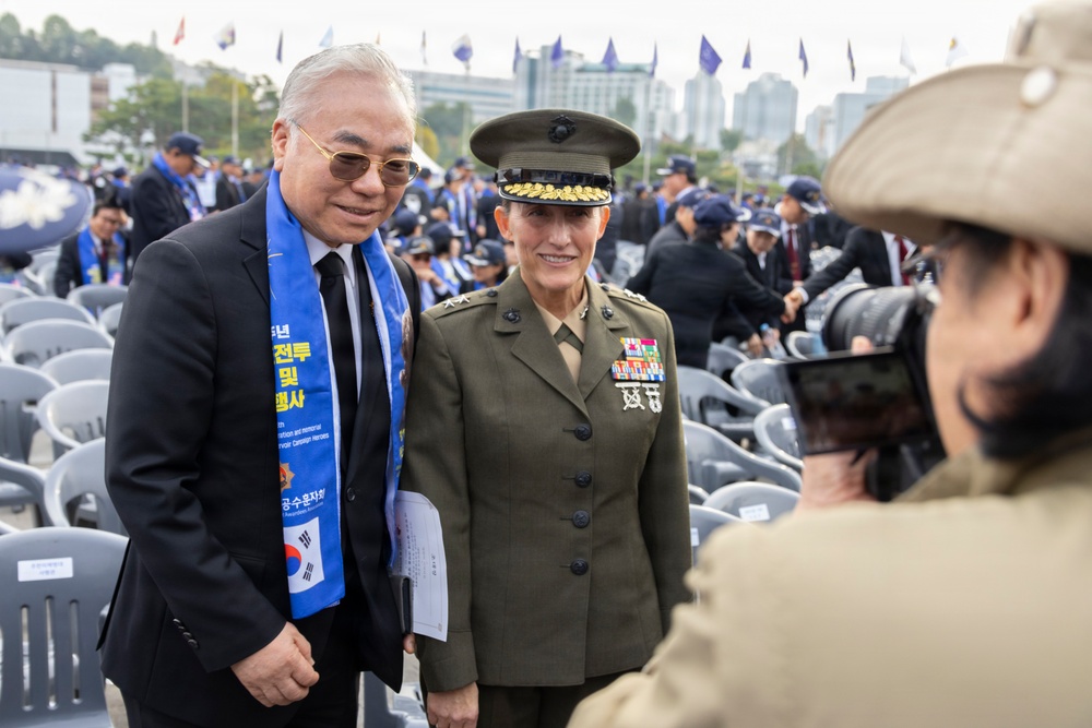MARFORK Attends the Changjin Campaign Commemoration and Memorial Ceremony