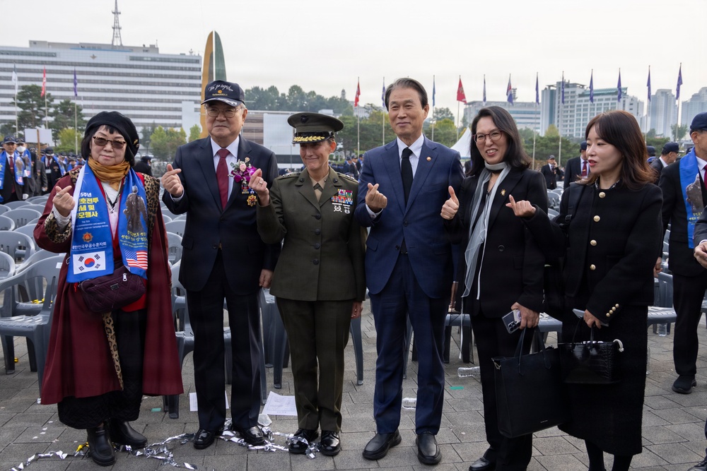 MARFORK Attends the Changjin Campaign Commemoration and Memorial Ceremony