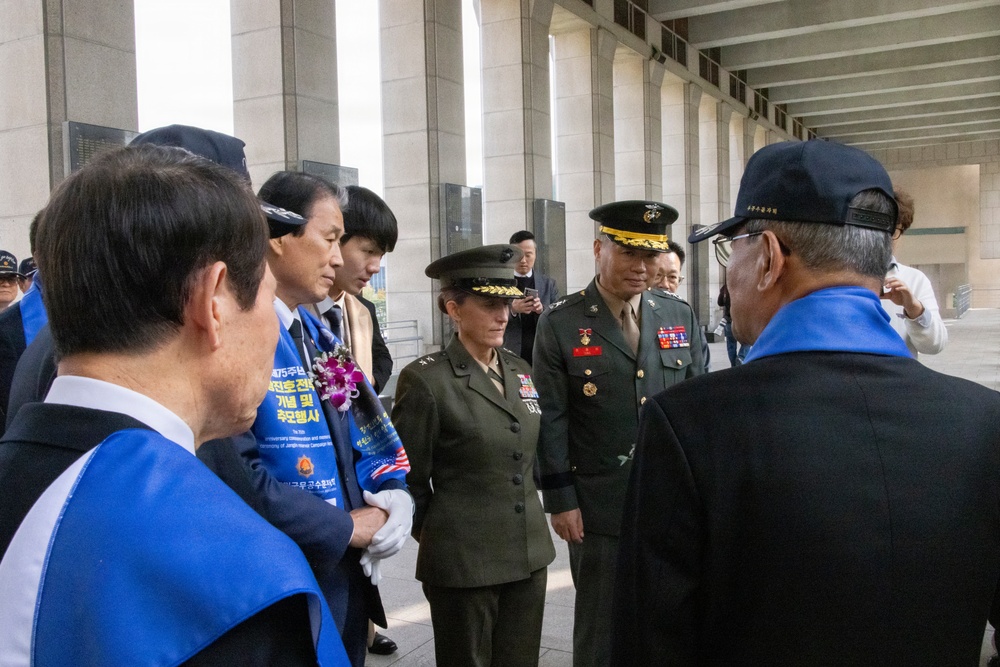 MARFORK Attends the Changjin Campaign Commemoration and Memorial Ceremony