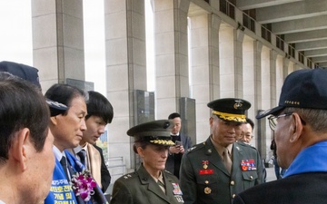 MARFORK Attends the Changjin Campaign Commemoration and Memorial Ceremony