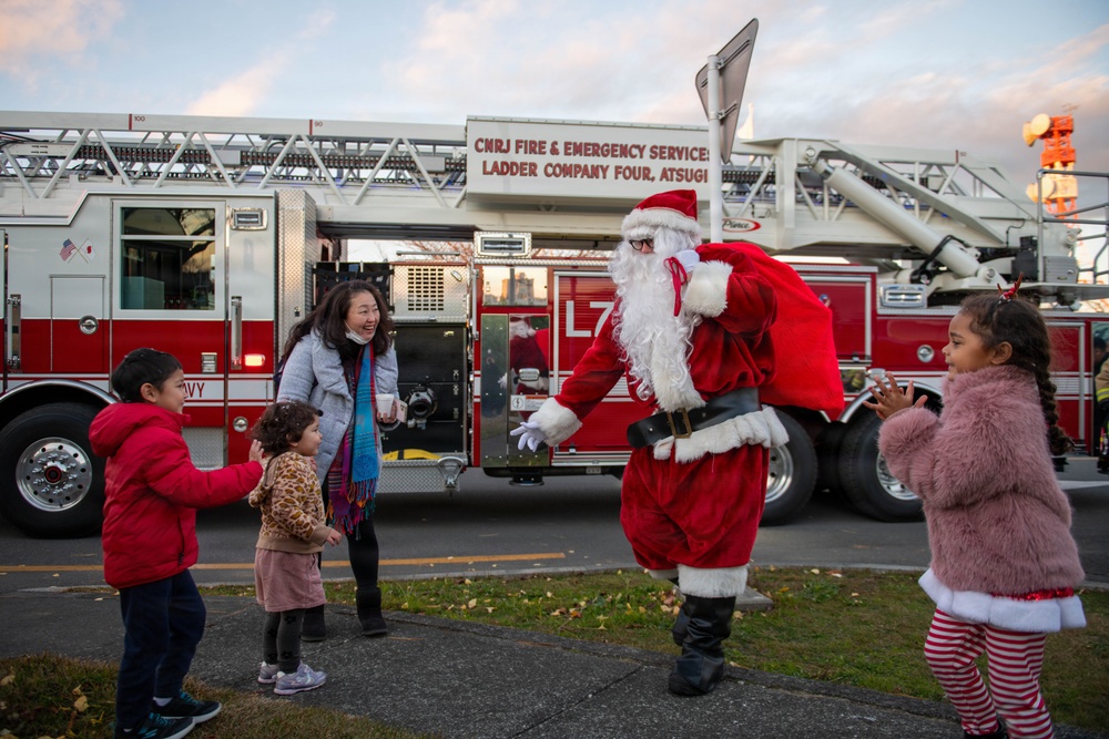 NAF Atsugi Celebrates The 2025 Tree Lighting Ceremony