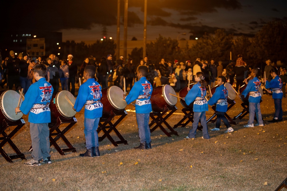 NAF Atsugi Celebrates The 2025 Tree Lighting Ceremony