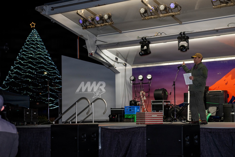 NAF Atsugi Celebrates The 2025 Tree Lighting Ceremony
