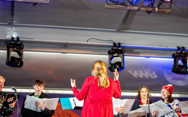 NAF Atsugi Celebrates The 2025 Tree Lighting Ceremony