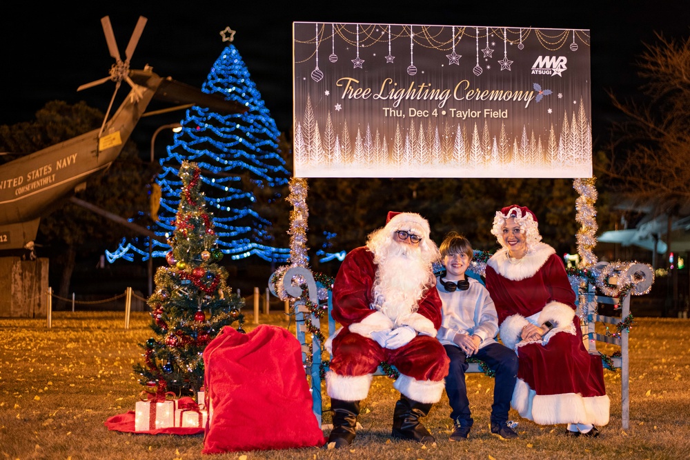 NAF Atsugi Celebrates The 2025 Tree Lighting Ceremony
