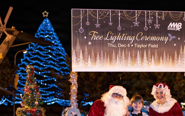 NAF Atsugi Celebrates The 2025 Tree Lighting Ceremony