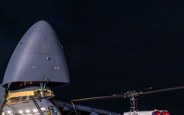 End of an era: Final UH-1N Huey departs Yokota