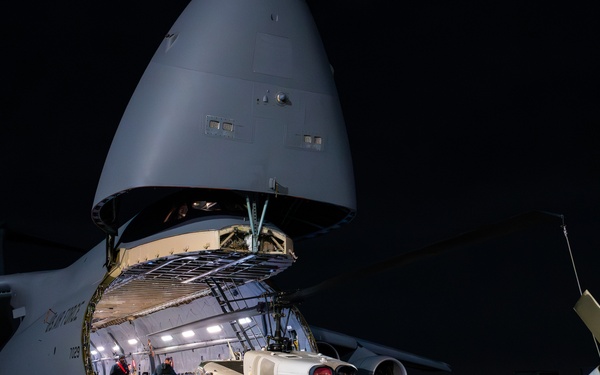 End of an era: Final UH-1N Huey departs Yokota