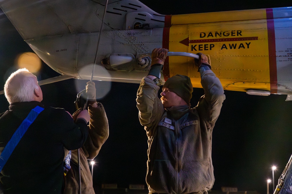 End of an era: Final UH-1N Huey departs Yokota