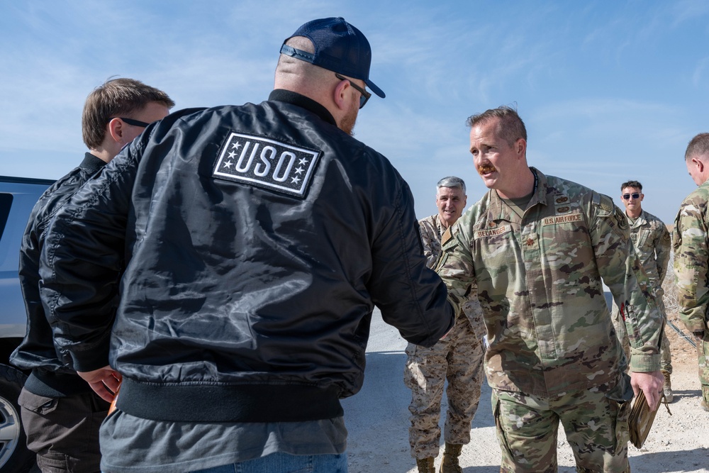 332nd Air Expeditionary Wing hosts USO Tour