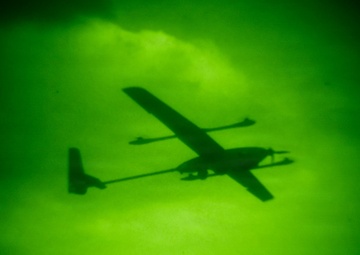 U.S. Marines sUAS and Low Altitude Air Defense night operations