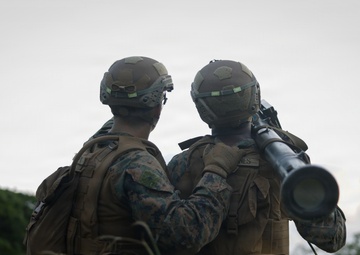 U.S. Marines sUAS and Low Altitude Air Defense night operations