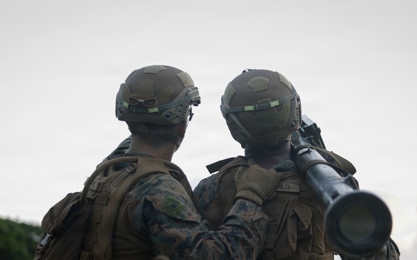 U.S. Marines sUAS and Low Altitude Air Defense night operations