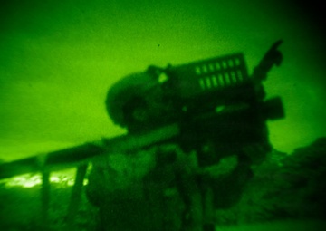 U.S. Marines sUAS and Low Altitude Air Defense night operations