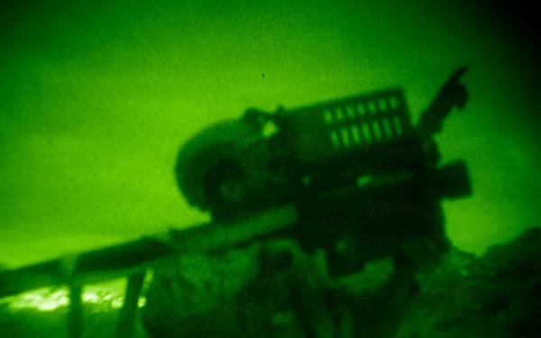 U.S. Marines sUAS and Low Altitude Air Defense night operations