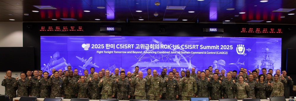 Armed Forces Command Teams of the United States and Republic of Korea meet at C5ISRT Summit