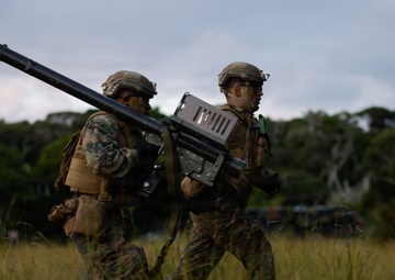 U.S. Marines sUAS and Low Altitude Air Defense night operations