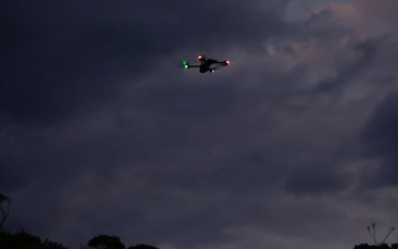 U.S. Marines sUAS and Low Altitude Air Defense night operations