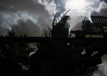 U.S. Marines sUAS and Low Altitude Air Defense night operations