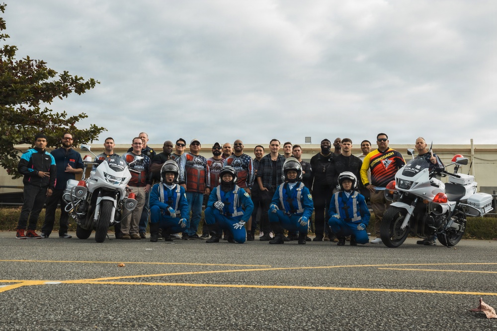 U.S. Marines Reinforce Motorcycle Safety with All Clubs Ride