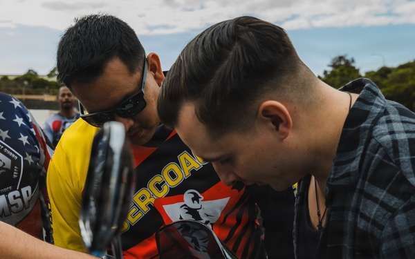 U.S. Marines Reinforce Motorcycle Safety with All Clubs Ride