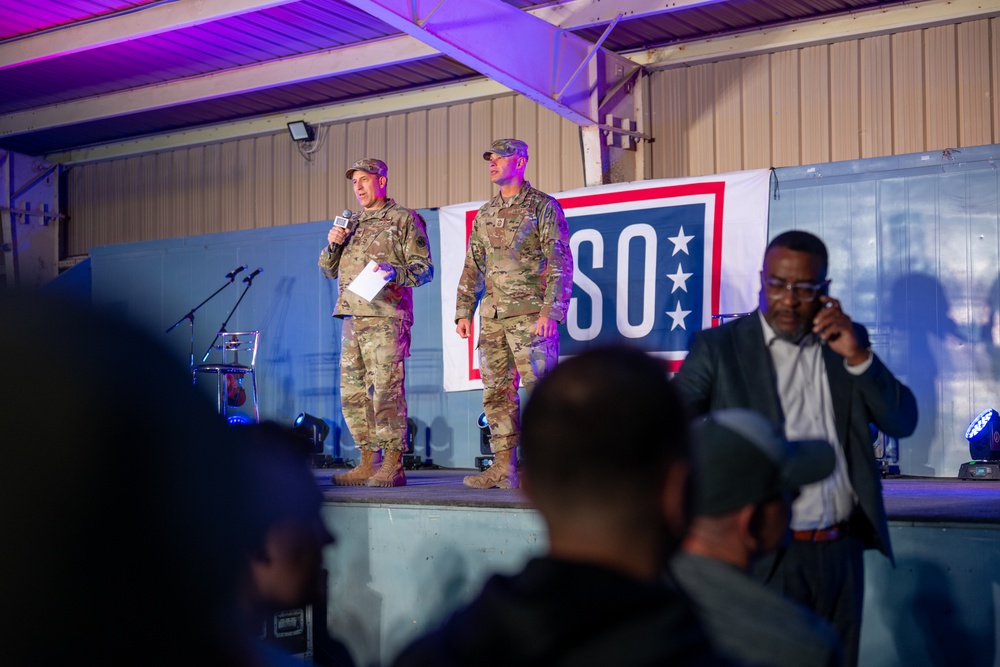 386th USO Holiday Tour 2025