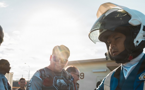 U.S. Marines Reinforce Motorcycle Safety with All Clubs Ride