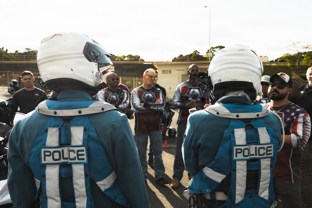 U.S. Marines Reinforce Motorcycle Safety with All Clubs Ride