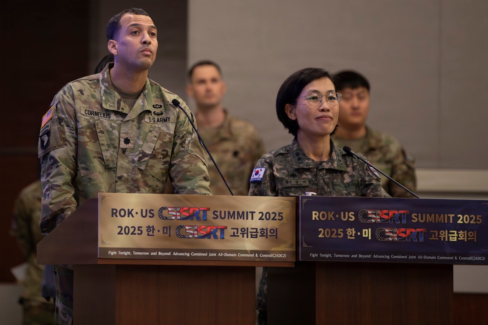 Armed Forces Command Teams of the United States and Republic of Korea meet for C5ISRT Summit