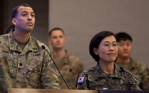 Armed Forces Command Teams of the United States and Republic of Korea meet for C5ISRT Summit