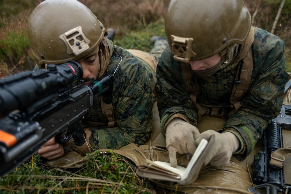 U.S. Marine provide logistical support and security for battle aid station during bilateral training exercise