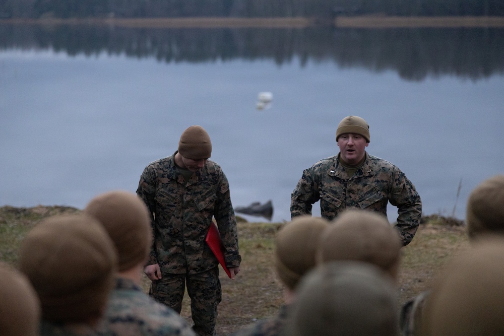 Texas native, U.S. Marine promotes during European deployment