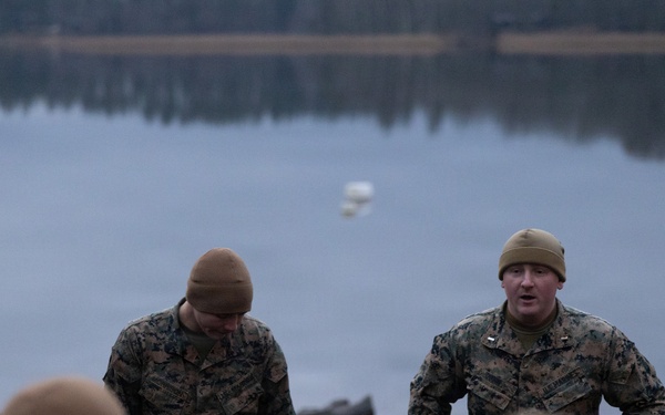 Texas native, U.S. Marine promotes during European deployment